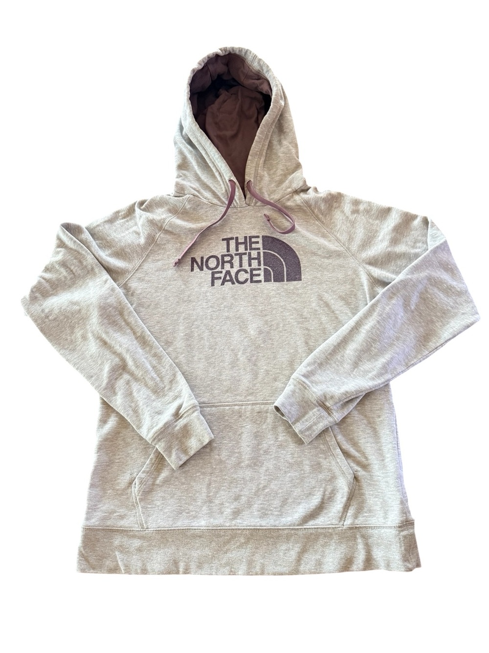 The North Face Women’s Gray Logo Hoodie Sweatshirt